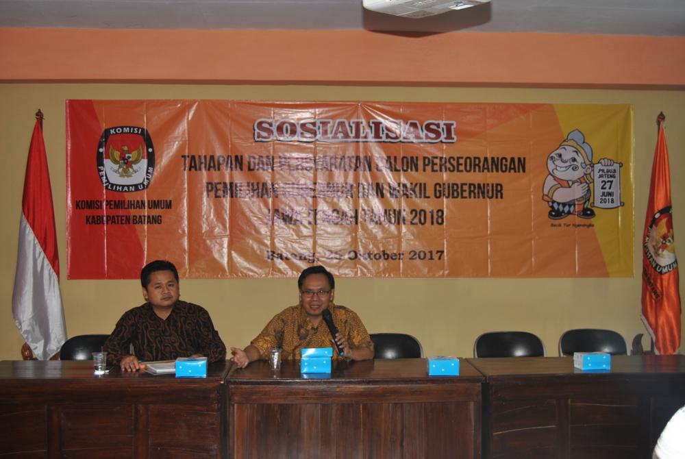 KPU Deteksi Calon Perseorangan Pilgub