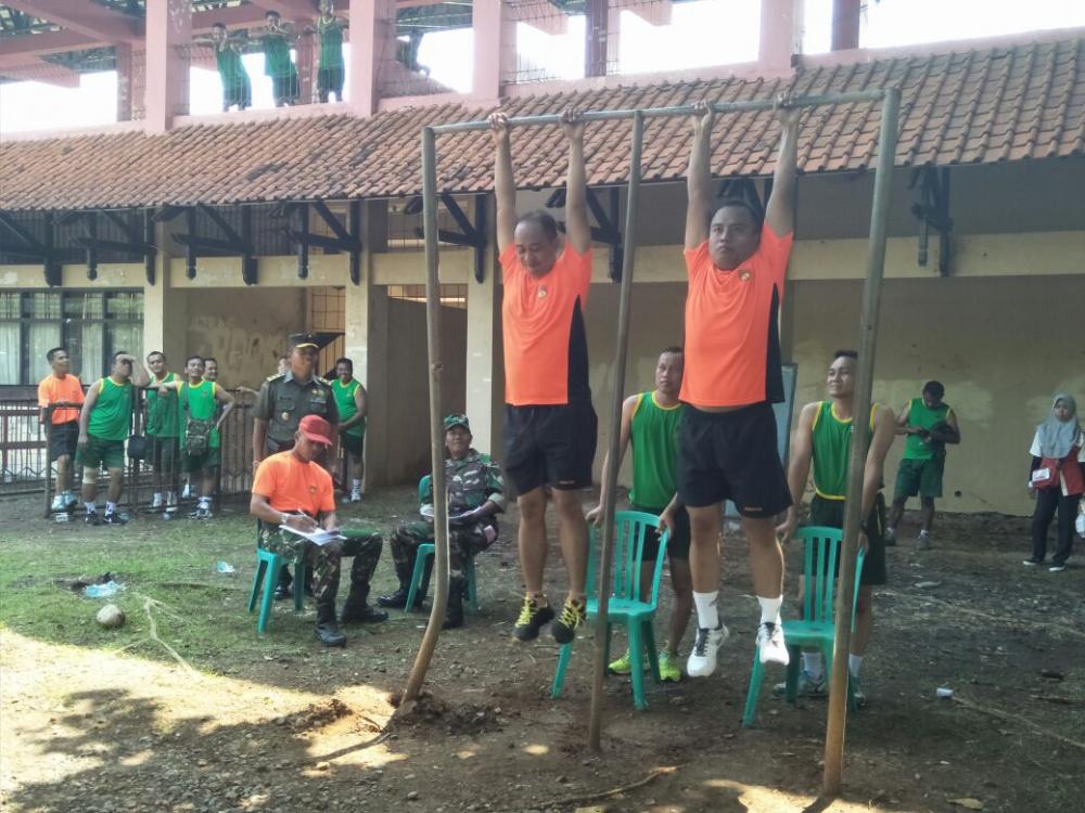 Prajurit dan ASN Kodim 0736/Batang Jalani Garjas