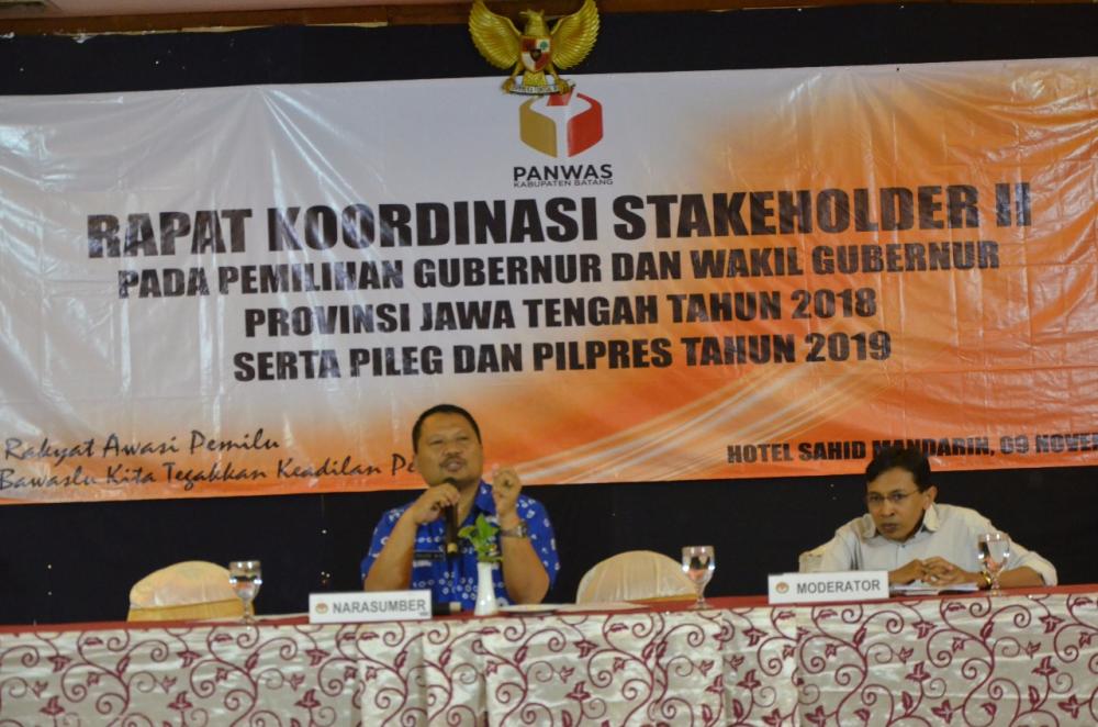 Antisipasi Pelanggaran Di Pilgub Tahun 2018, Panwaslu Gelar Rapat Koordinasi Stakeholder