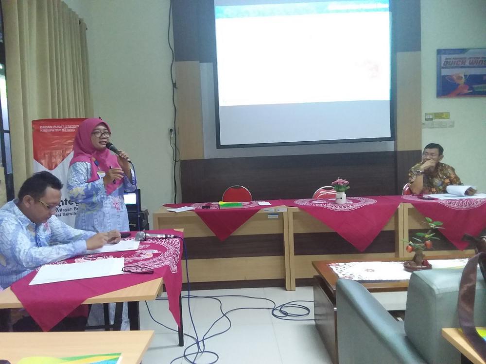 BPS Batang Harapkan Data Potensi Desa yang Akurat