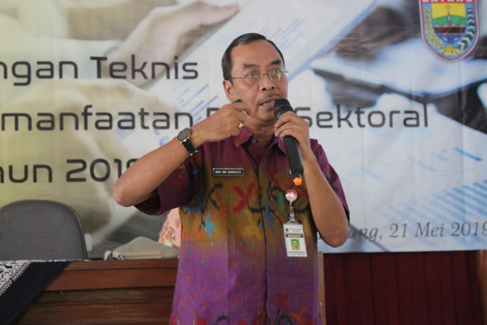 Tingkatkan SDM Melalui Bimtek Pengelolaan Data Statistik Sektoral