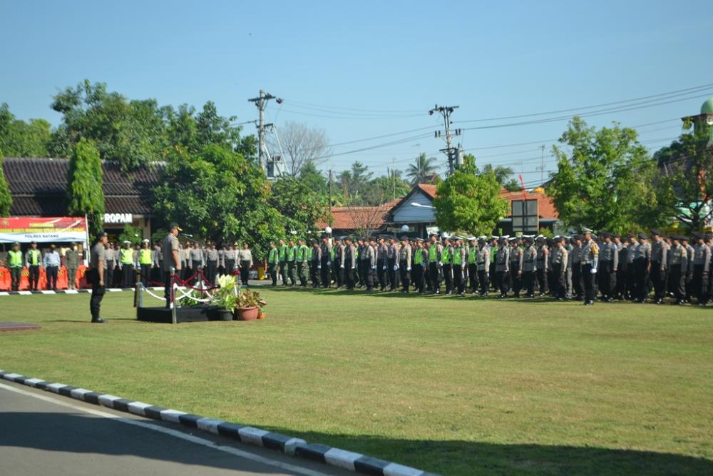 Jelang Operasi Ketupat Candi 2019, Polres Batang Gelar Apel Pasukan