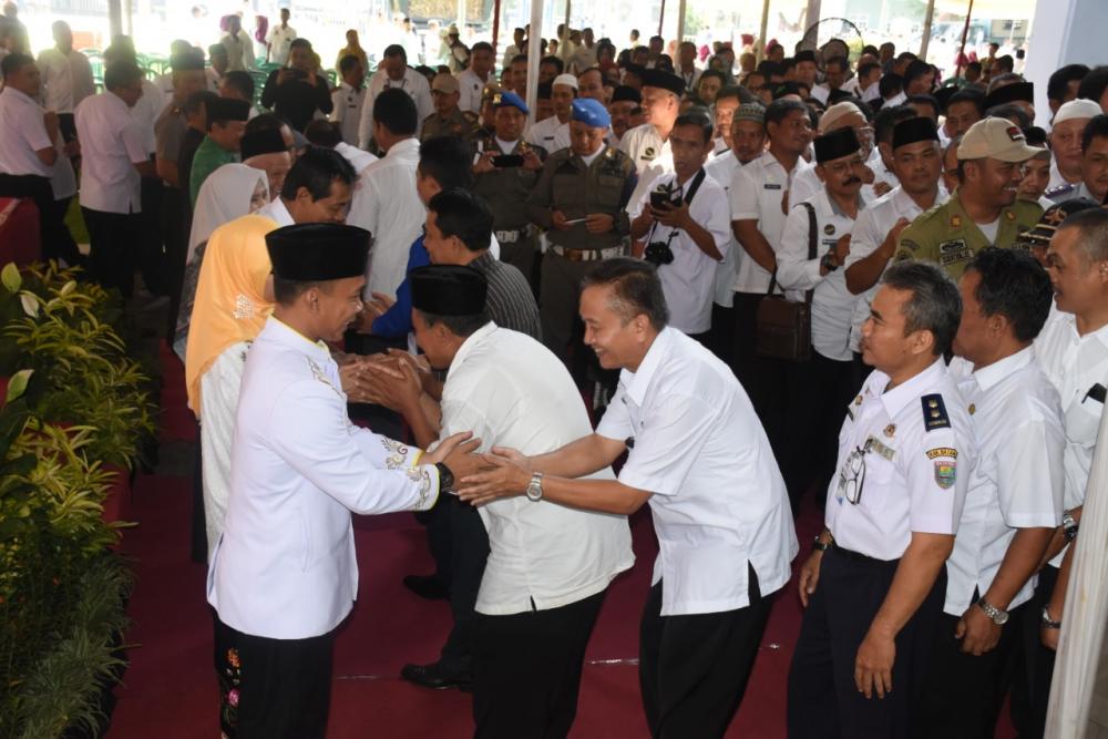 Ribuan ASN Ikuti Halalbihalal Bersama Bupati dan Wakil Bupati Batang 
