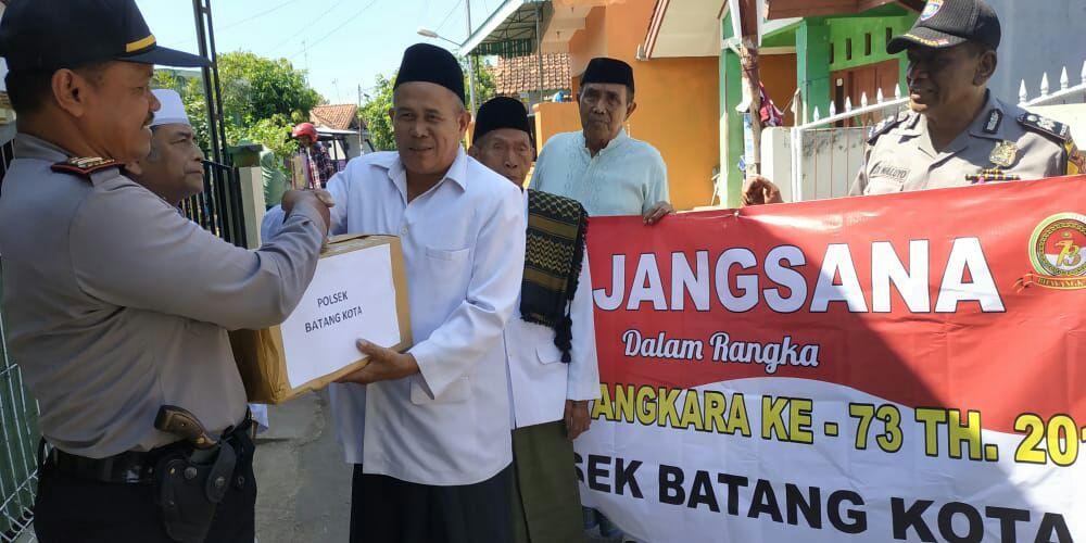 Wakapolsek Batang Kota Rayakan HUT Bhayangkara ke-73 Bersama Tokoh Agama