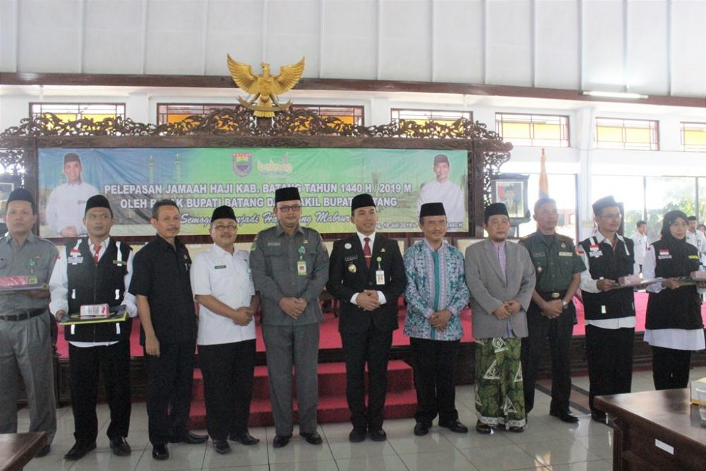 Pemkab Batang Gelar Pelepasan Jamaah Haji Tahun 2019