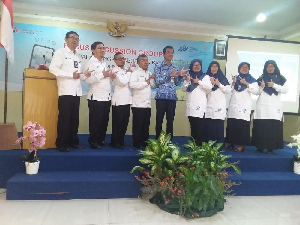 BPS Batang Launching Aplikasi DATAQ Untuk Melihat Data Strategis