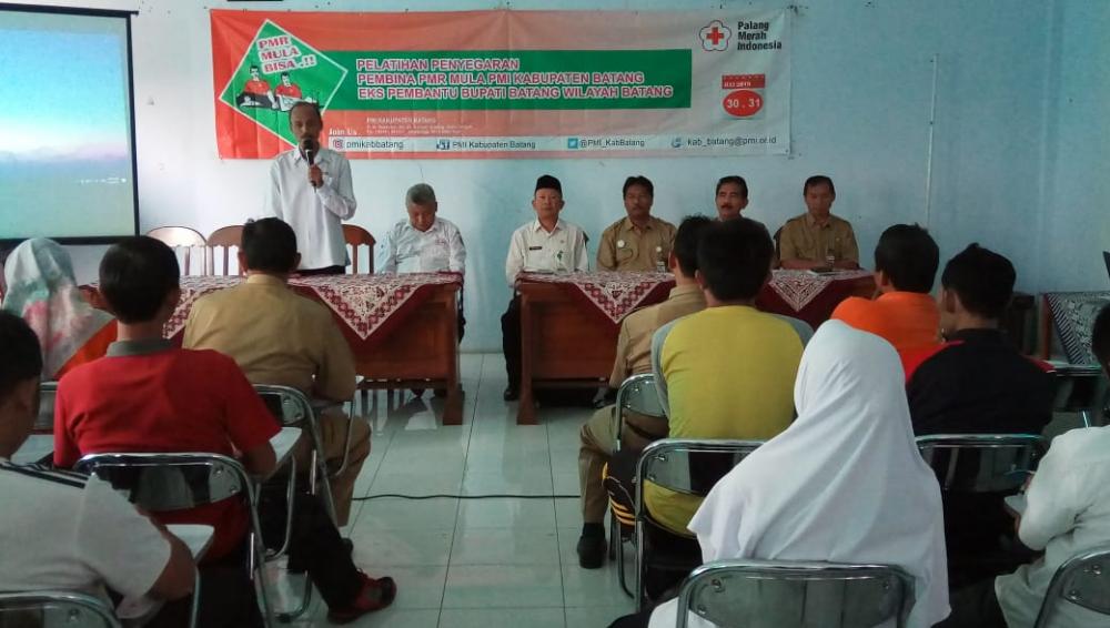 Pra Jumbara, Ratusan Pembina PMR di Batang Digembleng Kepalangmerahan