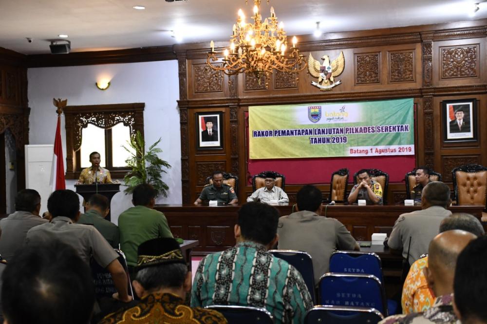 Bupati Batang Tegaskan Pilkades Tanpa Money Politik