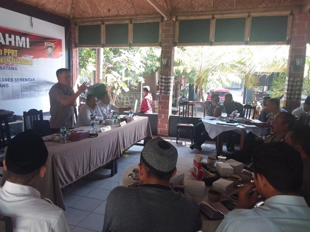 Kapolres Harapkan Pilkades Beradab di Batang