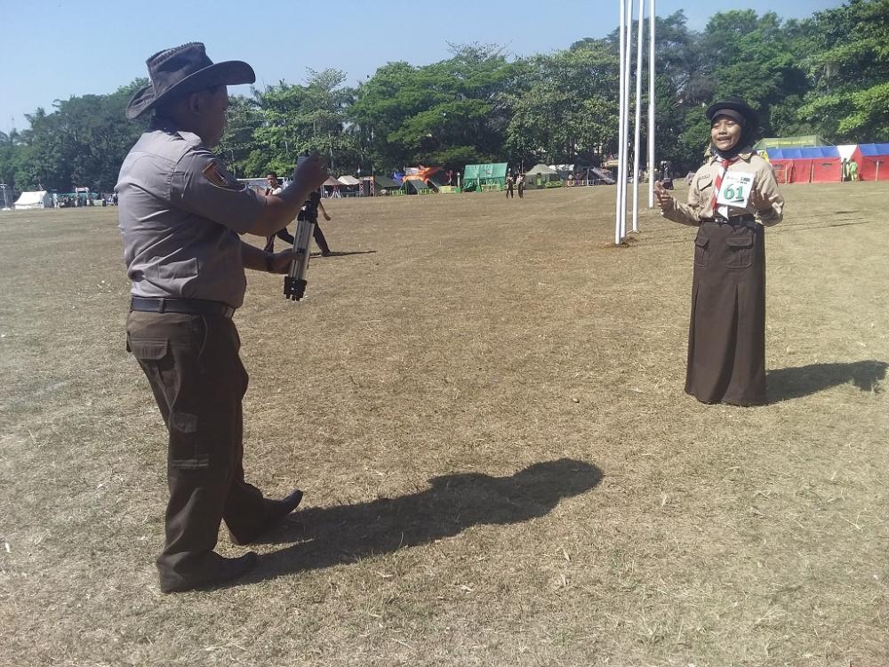 Pramuka Milenial di Batang Siap Hadapi Tantangan Revolusi 4.0 Lewat Vlog