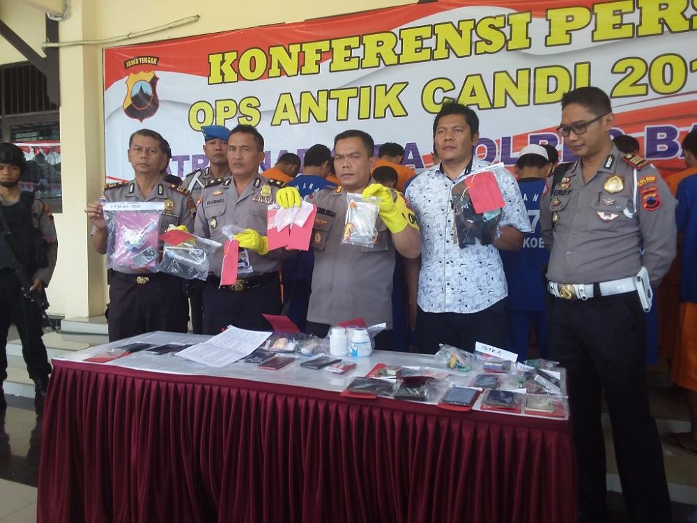Operasi Antik Polres Batang Berhasil Ungkap Perkara Narkoba