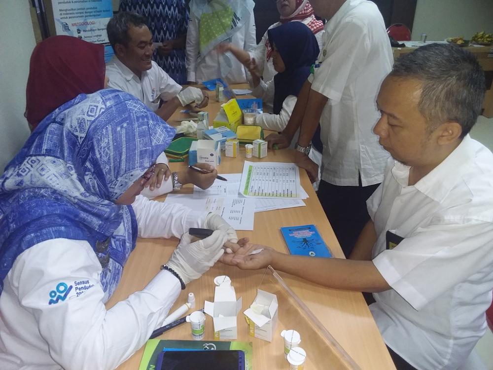 Posbindu Data Siap Lindungi Petugas Sensus