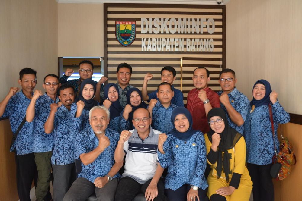 Terbaik Kedua Nasional, Diskominfo Batang Jadi Rujukan Subang Belajar SPBE