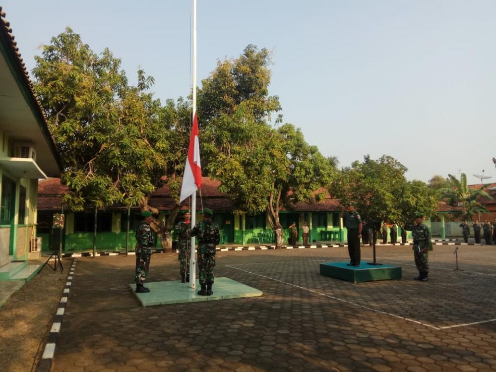 Peringati Haornas ke 36, Kodim 0736/Batang Gelar Upacara Bendera