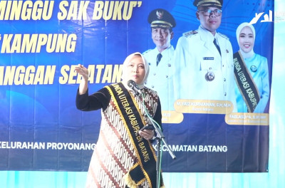 Pemkab Batang Luncurkan Gerakan Sak Minggu Sak Buku