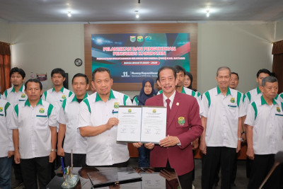 PBSI Batang Dikukuhkan, Targetkan Atlet Lolos 10 Besar Porprov