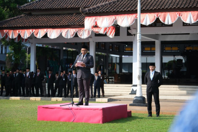 Peringati Hari Otonomi Daerah Ke-30, Bupati Batang Tekankan Sinkronisasi Pusat-Daerah dan Efisiensi Anggaran