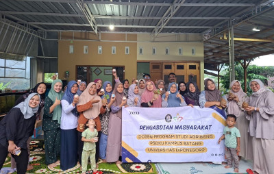 Kreativitas Kokedama Tingkatkan Perekonomian Warga Bandar