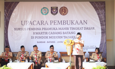 Pondok Modern Tazakka Gandeng Kwarcab Batang, Bangun Kedisiplinan Santri