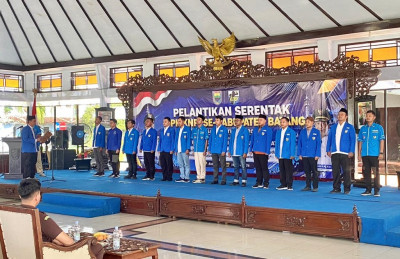 14 DPK KNPI Batang Dilantik Serentak, Perkuat Peran Pemuda Dukung Pembangunan Daerah