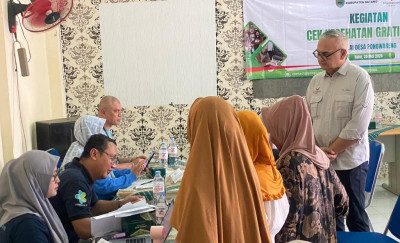PLTU Batang dan Dinkes Gelar CKG untuk Warga
