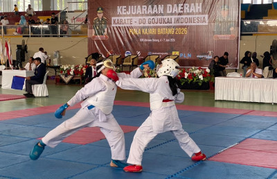 238 Atlet Ramaikan Kejurda Karate-Do Gojukai Piala Kejari Batang