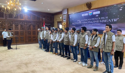 Bupati Batang Lantik Pengurus KEK, Targetkan UMKM dan Ekraf Dongkrak Pertumbuhan Ekonomi