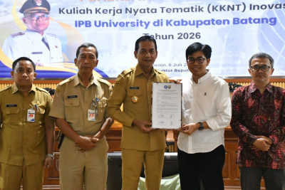 Pemkab Batang Terima KKN Mahasiswa IPB, Tekankan Penurunan Stunting