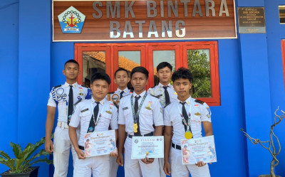 MPLS SMK Bintara Batang Tampilkan Deretan Prestasi Karate, Kickboxing, hingga Silat