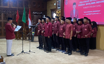 Dilantiknya Ketua Pemuda Muslimin Batang, Siapkan Program Penguatan Organisasi dan Pemberdayaan UMKM
