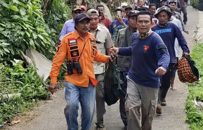 BKSDA Semarang Evakuasi Macan Kumbang Masuk Rumah Warga di Batang