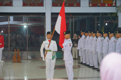 Bupati Batang Kukuhkan Anggota Paskibraka, Siap Jalankan Tugas Upacara HUT Ke-81 RI