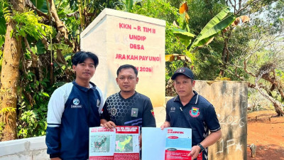 Mahasiswa KKN Undip Susun Booklet Profil Desa Sebagai Arsip Data Desa Jrakahpayung