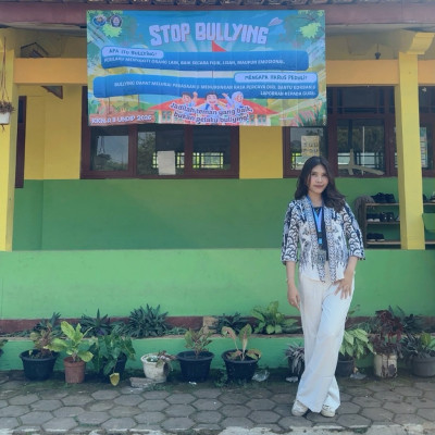 Mahasiswa KKN Undip Hadirkan Papan Informasi Stop Bullying