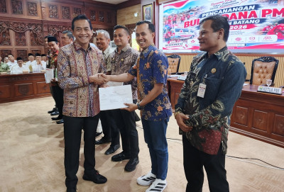 Dandim  Batang Pimpin Bulan Dana PMI 2026, Targetkan Lampaui Capaian Tahun Lalu