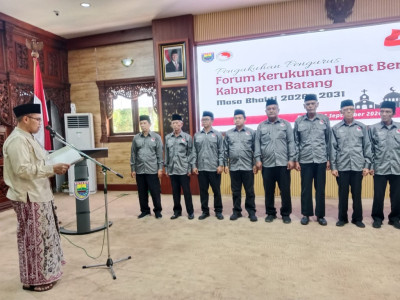 Bupati Batang Minta, FKUB Perkuat Struktur Sosial