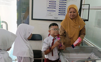 Cukup Baca Buku di Graha Pustaloka, Es Krim Gratis Menantimu