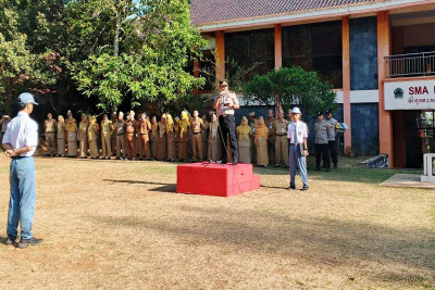 Cegah Kenakalan Remaja, Kapolsek Bandar Tekankan Jauhi Perilaku Negatif