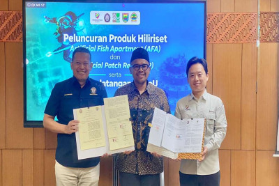 Pulihkan Ekosistem Laut, BPI bersama UNDIP Luncurkan AFA dan APR Sebagai Produk Hilirisasi