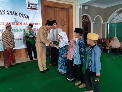 Peringati 10 Muharram 1441 Hijriah, Wakil Bupati Batang Santuni 180 Anak Yatim
