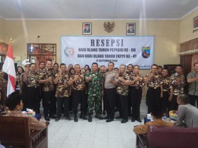 HUT PEPABRI Ke-60 dan FKPPI ke-41, Dandim 0736/Batang Resmikan Pengurus Rayon FKPPI 