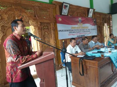 Ciptakan Pilkades Serentak di Batang Bebas Politik Uang