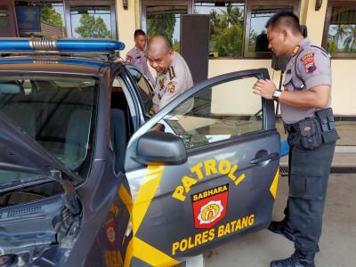 Puslitbang Polri Teliti Kelayakan Kendaraan Patroli Polres Batang
