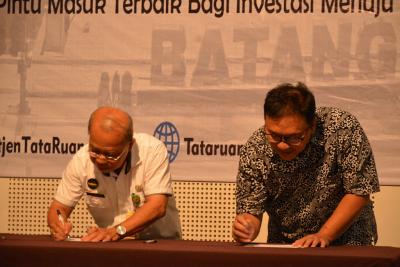 Penandatanganan Berita Acara