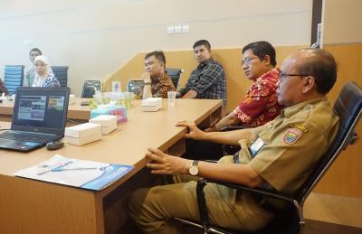 KUJUNGAN KERJA PENGELOLAAN APLIKASI