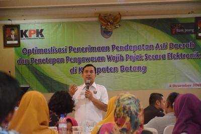 Pemkab Batang Ingin Optimalisasi Penerimaan Pendapatan Asli Daerah