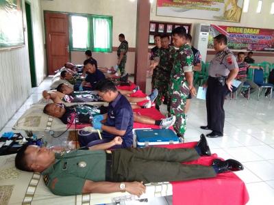Peringati Hari Juang Kartika Kodim Batang Gelar Donor Darah