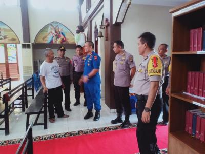 Pamatwil Polda Jateng Periksa Kesiapan Operasi Lilin Candi di Batang