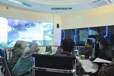 TUNJUKAN MONITORING JALAN MENGGUNAKAN CCTV