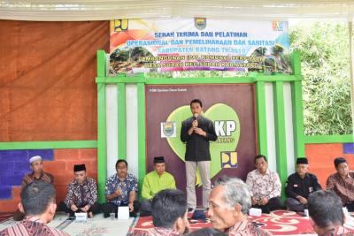 Wakil Bupati Batang, Resmikan Ipal Komunal